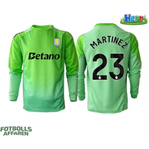 Aston Villa Emiliano Martinez #23 Målvakt Bortatröja 2025-26 Långärmad